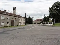 Le centre-bourg.