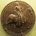 Copie d'une médaille représentant Constantin&nbsp;Ier ayant appartenu au duc de Berry.