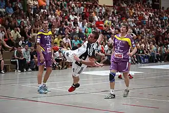 En 2009 sous le maillot du THW Kiel.