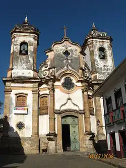Basilique mineure de Notre-Dame-du-Pilier&nbsp;(pt) d'Ouro Preto.
