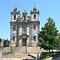 Façade de l'église Saint-Ildefonse