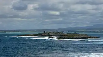 Vue de l'île de la Passe.