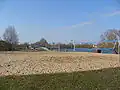 Terrains de beach volley.