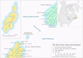 L'île Saint-Paul (Nouvelle-Écosse)