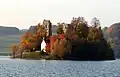 L'Île d'Ogoz en automne 2011.