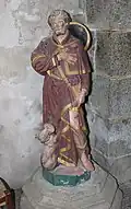 Statue de saint Roch.