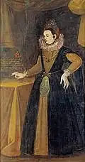 Zsófia Illésházy (1547-1599), épouse de Ferenc Esterházy