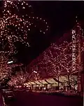 Première illumination boulevard Haussmann