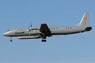 Vue de l'avion.
