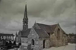Le chevet de l'église.