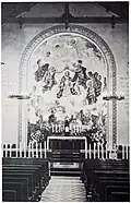 Intérieur de la chapelle vers 1950