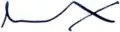 Signature de Imran Ahmad Khan