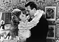 John Wayne et Martha Scott
