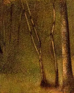 Sous-bois à Pontaubert (1881-1882), New York, Metropolitan Museum of Art.