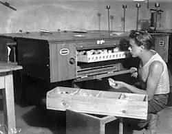 Incubateur de la colonie juive de Larindorf&nbsp;(ru) en 1931.