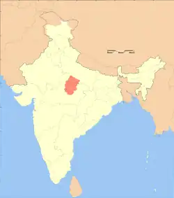 Localisation du Bundelkund