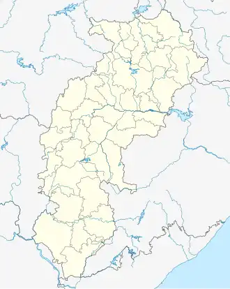 (Voir situation sur carte : Chhattisgarh)