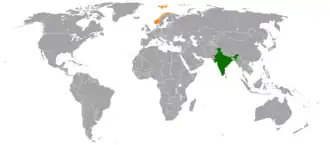 Norvège et Inde