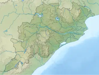 Voir sur la carte topographique de l'Odisha