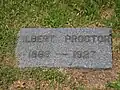 Inscription de l'industriel Gilbert Proctor Miller