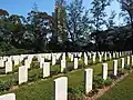Pierres tombales de soldats indiens.
