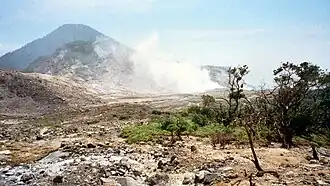 Vue du Papandayan.