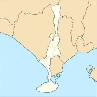 Voir sur la carte administrative du kabupaten de Badung