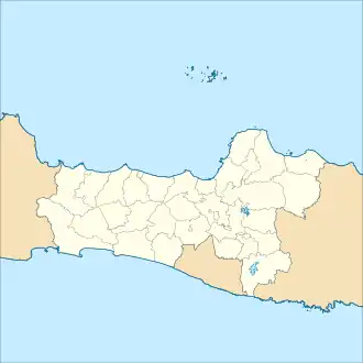 Voir sur la carte administrative de Java central