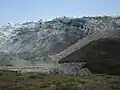 Zone de conflit entre l'inlandsis, le pergélisol et la terre.