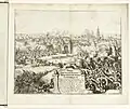 Prise de Valenciennes, gravure de don Juan de Ledesma (entre 1670 et 1699)