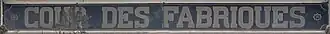 Voir la plaque.