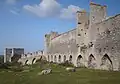 Les remparts de Visby (XIIIe&nbsp;siècle).