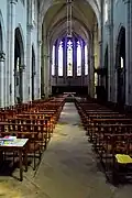 L'intérieur de l'église Saint-Antonin