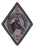 Insigne de l'Établissement Hippique des Chantiers.