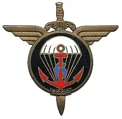 Insigne de poitrine du 6e BCCP