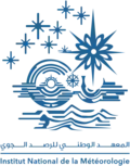 Version du logotype en bleu sur fond transparent.