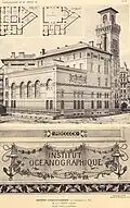 Institut océanographique de Paris : architecture du début du XXe&nbsp;siècle.
