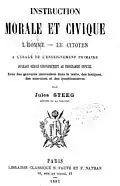 Page de garde du manuel scolaire.