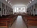 Nef intérieure de l'église.