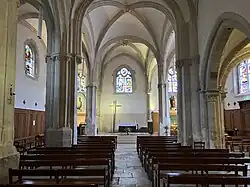L'intérieur.