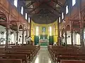 Intérieur de l'église de Choiseul.