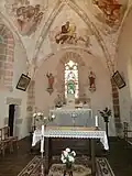 Intérieur de l'église.