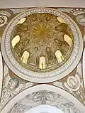 Intérieur dôme chapelle du Cœur.