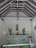 L'intérieur de la chapelle Saint-Sylvain.