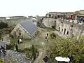 L'intérieur du fort.