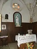 Chapelle latérale sud, chevet.