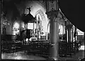 Intérieur de l'église Saint Nicolas d'Arleux en 1912