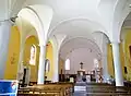 intérieur de l'église