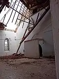 Intérieur de l'église.