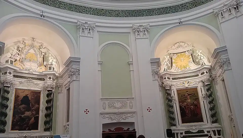 Intérieur de l'église.